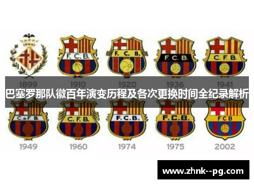 巴塞罗那队徽百年演变历程及各次更换时间全纪录解析